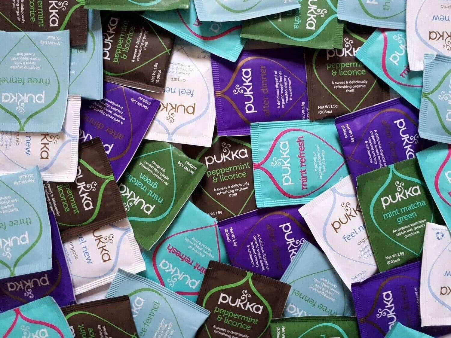 image-Pukka Organic Herbal Tea Bags, Popular Selection
