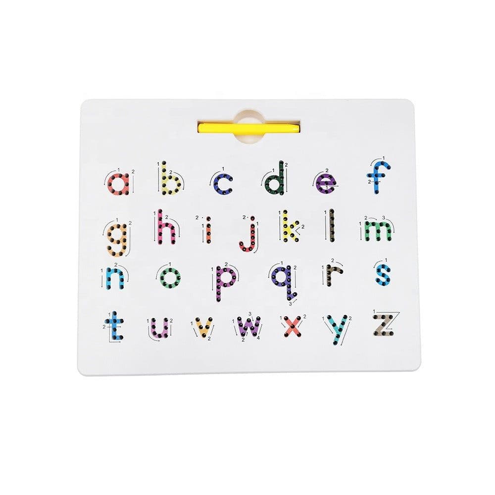 image-Qihui Double-Sided Magnetic Drawing Board - Lowercase