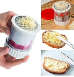 image-Stainless Steel Mini Grinder Cheese Grater Children's Food Grater Butter Cheese Grater