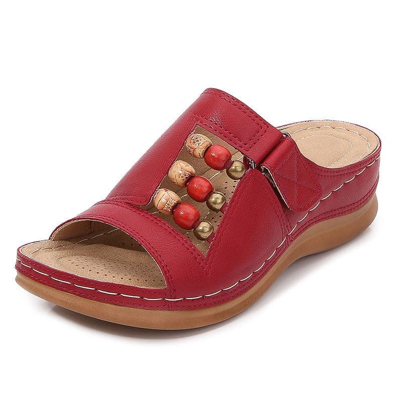 image-Compatriot Women's Wedge Sandals Size 43 - Neptune Green