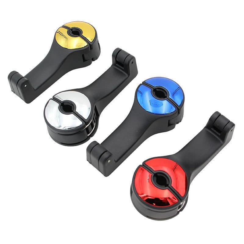 image-Car Flash G02 Phone Holder - Red ABS Hook