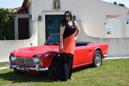 image-Dress Flavia / Long Casual Plus Size Dress / Sizes L to 6XL