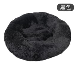 image-Factory direct cat litter kennel plush round dog bed warm pad pet litter dog pad supplies wholesale