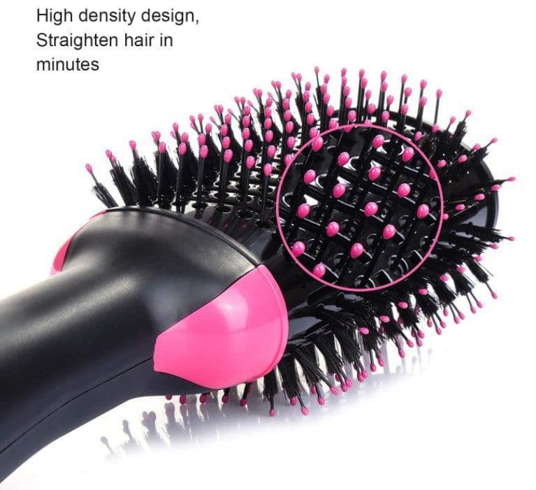 image-Negative Ion Hair Straightener Dryer Comb - Wet & Dry