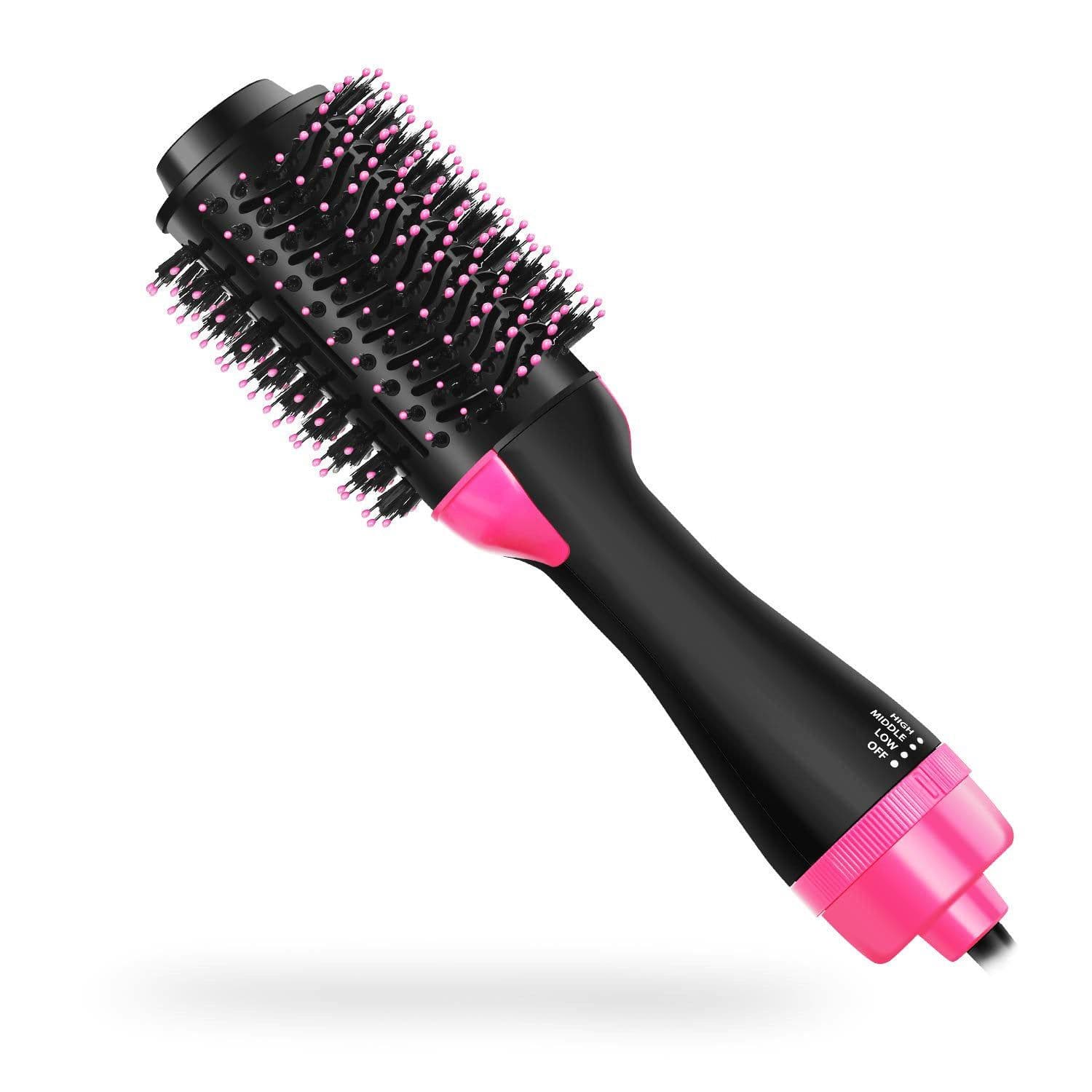 image-Negative Ion Hair Straightener Dryer Comb - Wet & Dry