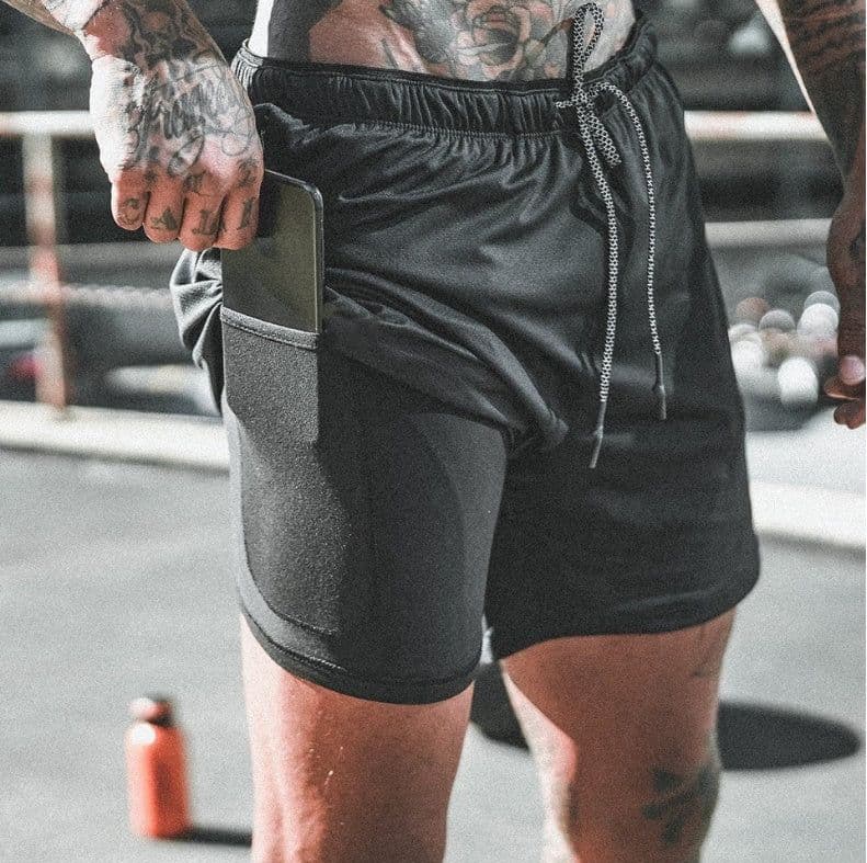image-Pocket Compression Shorts