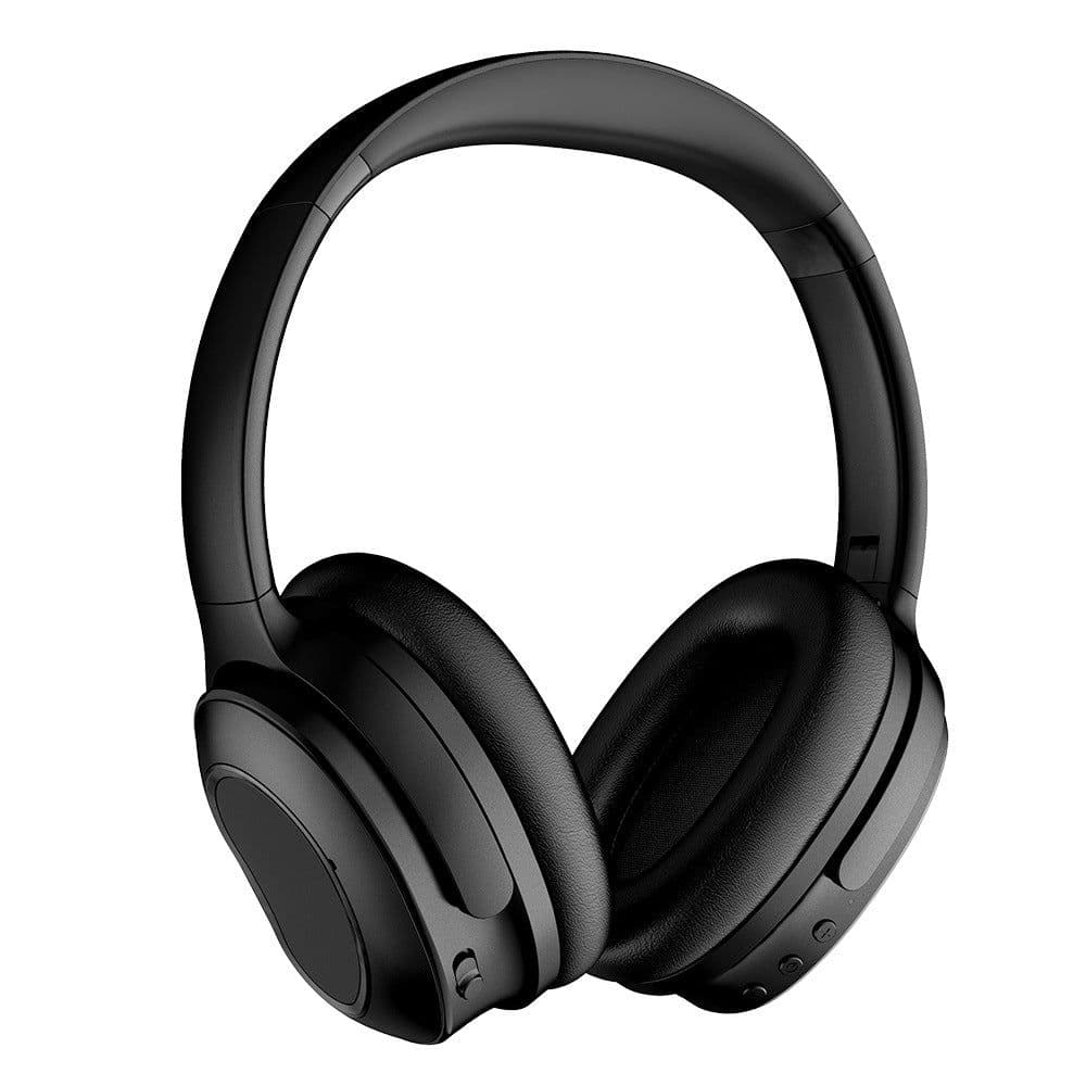 image-OEM Silver Noise-Canceling Bluetooth Headset ANC 5.0 12hr