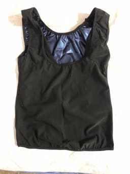 image-Men's and women's corset burst sweat clothing fat burning belly fitness sweat vest running sportswear body shaping clothing yoga clothing