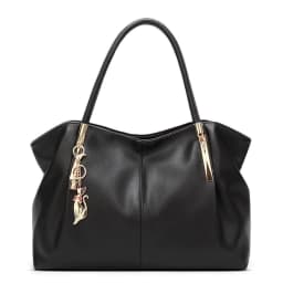 image-Large Capacity Solid Color Fashion Handbag For Women