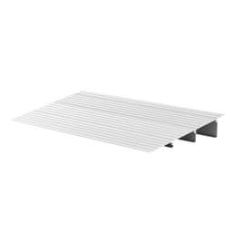 image-VEVOR Door Threshold Ramp, 3 inch Rise, Aluminum Alloy Threshold Ramp Rated 800 lbs Load Capacity, Handicap Ramps for Home Steps for Wheelchair, Scooters, Power Chairs, Walkers, Bicycle, Tricycle