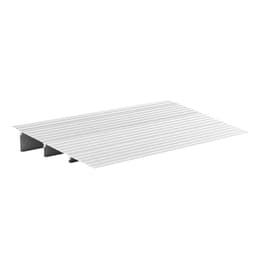 image-VEVOR Door Threshold Ramp, 3 inch Rise, Aluminum Alloy Threshold Ramp Rated 800 lbs Load Capacity, Handicap Ramps for Home Steps for Wheelchair, Scooters, Power Chairs, Walkers, Bicycle, Tricycle