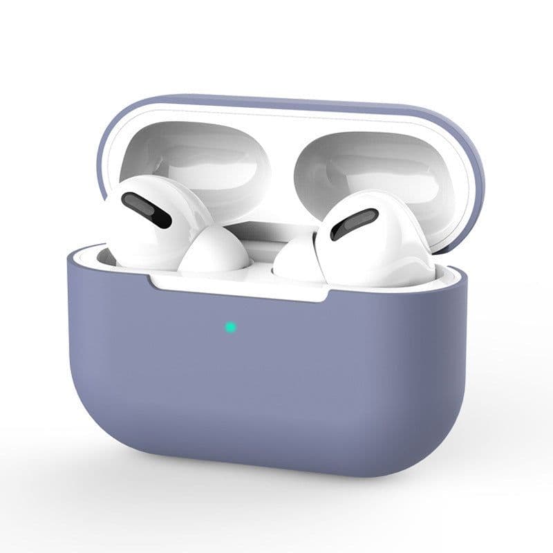 image-Airpods Pro 3rd Gen Silicone Sleeve - Lavender Grey