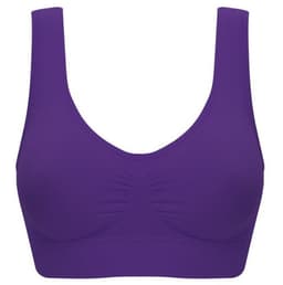 image-Women Yoga Tank Tops Sports Bra Workout Fitness Running Crop Top