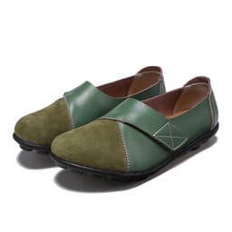 image-Cross-border 2019 factory direct sales large size women's shoes casual all-match women's singles shoes low top comfortable Velcro doudou shoes
