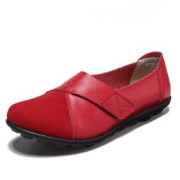 image-Cross-border 2019 factory direct sales large size women's shoes casual all-match women's singles shoes low top comfortable Velcro doudou shoes