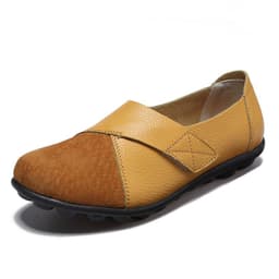 image-Cross-border 2019 factory direct sales large size women's shoes casual all-match women's singles shoes low top comfortable Velcro doudou shoes