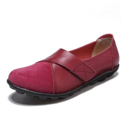image-Cross-border 2019 factory direct sales large size women's shoes casual all-match women's singles shoes low top comfortable Velcro doudou shoes