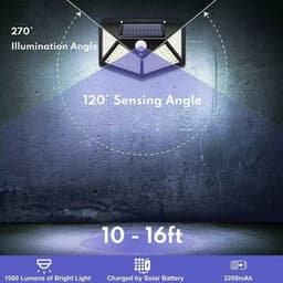 image-100 LED Solar Lights Waterproof Outdoor Lamp human body Sensor Lamp Outdoor Solar Wireless Lamp For Garden Decoration