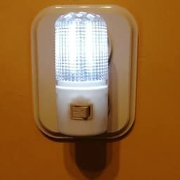 image-2pcs Emergency Light Wall Lamp Home Lighting LED Night Light EU Plug Bedside Lamp Wall Mounted Energy-efficient 4 LEDs 3W