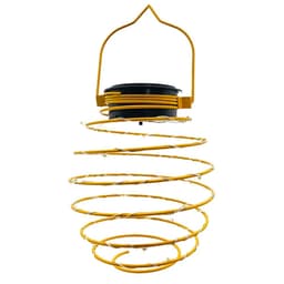 image-Solar Spiral Lights, Creative Iron Art Lanterns, LED Hanging Decorative Lamp for Outdoor, Garden, Patio, Porch, Path, Yard