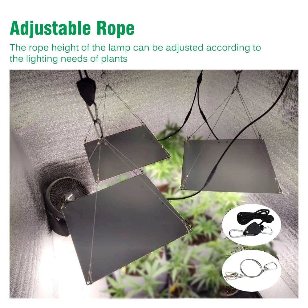 image-Dimmable Full Spectrum LED Grow Light SAMSUNG LM281B Chip Quantum Lamp 65W 85W 100W 120W 150W Lamp For Plant With VEG/BLOOM Mode