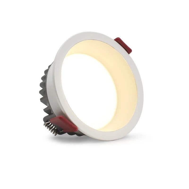 image-Recessed Anti-glare LED COB Downlight 18W 24W Dimmable 85-265V Ceiling Lamp Spot Light 12W 15W Home Living Room Bedroom Lighting