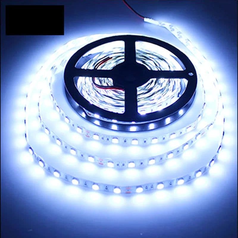 image-Led Strip 12V Waterproof SMD2835 DC 300Led/ 5M 4/3/2/1M white flexible tape lamp tira Led fita led light rgb line stripe