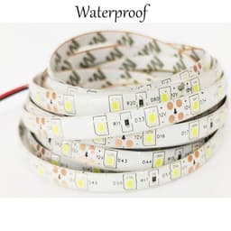 image-Led Strip 12V Waterproof SMD2835 DC 300Led/ 5M 4/3/2/1M white flexible tape lamp tira Led fita led light rgb line stripe