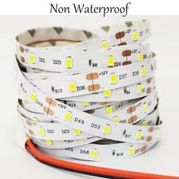 image-Led Strip 12V Waterproof SMD2835 DC 300Led/ 5M 4/3/2/1M white flexible tape lamp tira Led fita led light rgb line stripe