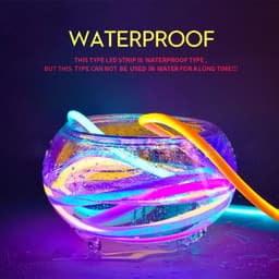 image-220V Neon Light LED Strip 2835 120led 360 Round Tube Neon Strip Flexible Led Light IP68 Waterproof Rope String Home Decoration