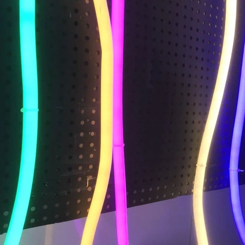image-220V Neon Light LED Strip 2835 120led 360 Round Tube Neon Strip Flexible Led Light IP68 Waterproof Rope String Home Decoration