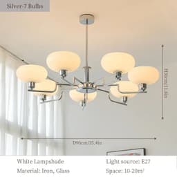 image-Vintage Living Room Ceiling Lamp Dining Table Kitchen Led Ceiling Chandelier Sugar Bedroom Pendant Lights Home Decoration Lustre