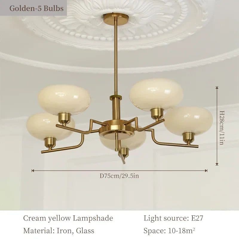 image-Vintage Living Room Ceiling Lamp Dining Table Kitchen Led Ceiling Chandelier Sugar Bedroom Pendant Lights Home Decoration Lustre