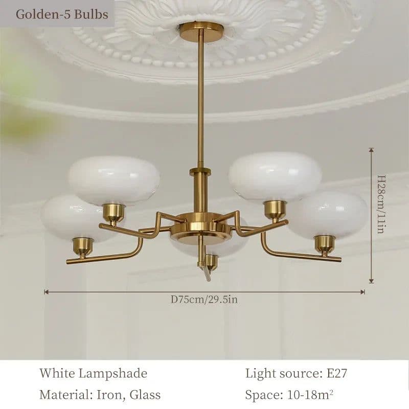 image-Vintage Living Room Ceiling Lamp Dining Table Kitchen Led Ceiling Chandelier Sugar Bedroom Pendant Lights Home Decoration Lustre