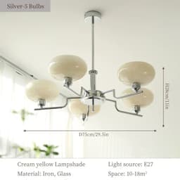 image-Vintage Living Room Ceiling Lamp Dining Table Kitchen Led Ceiling Chandelier Sugar Bedroom Pendant Lights Home Decoration Lustre