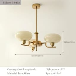 image-Vintage Living Room Ceiling Lamp Dining Table Kitchen Led Ceiling Chandelier Sugar Bedroom Pendant Lights Home Decoration Lustre