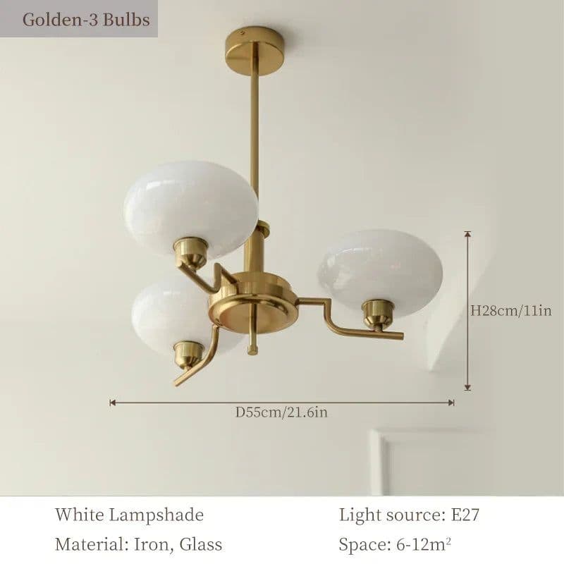 image-Vintage Living Room Ceiling Lamp Dining Table Kitchen Led Ceiling Chandelier Sugar Bedroom Pendant Lights Home Decoration Lustre