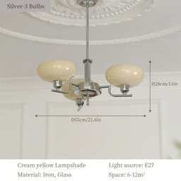 image-Vintage Living Room Ceiling Lamp Dining Table Kitchen Led Ceiling Chandelier Sugar Bedroom Pendant Lights Home Decoration Lustre