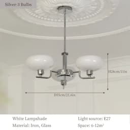 image-Vintage Living Room Ceiling Lamp Dining Table Kitchen Led Ceiling Chandelier Sugar Bedroom Pendant Lights Home Decoration Lustre