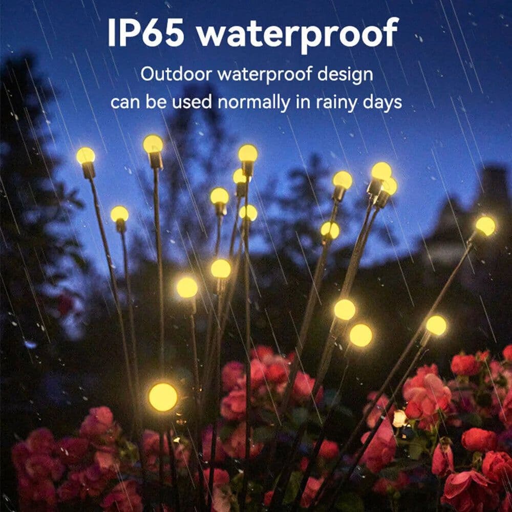 image-8/10LED Solar Light Outdoor Waterproof Garden Decoration Landscape Lights Firefly Garden Lamp Courtyard Garden Decor