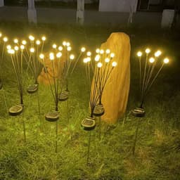 image-8/10LED Solar Light Outdoor Waterproof Garden Decoration Landscape Lights Firefly Garden Lamp Courtyard Garden Decor
