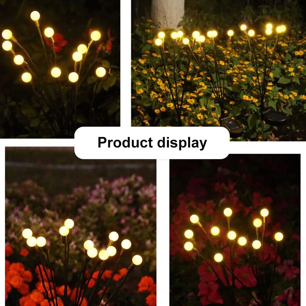 image-8/10LED Solar Light Outdoor Waterproof Garden Decoration Landscape Lights Firefly Garden Lamp Courtyard Garden Decor