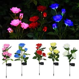 image-8/10LED Solar Light Outdoor Waterproof Garden Decoration Landscape Lights Firefly Garden Lamp Courtyard Garden Decor