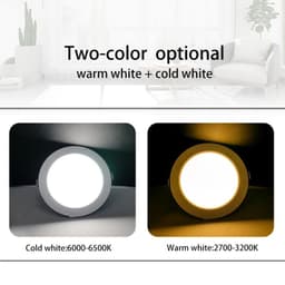 image-LED Downlight Recessed Ceiling Spotlight AC 220V 3W 5W 7W 9W 12W 15W Round Ceiling Spots Lamp For Livingroom Kitchen Bathroom