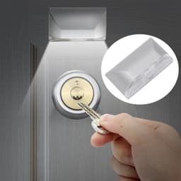 image-Home Infrared PIR Keyhole Light Auto ON/OFF Detector Door Lock Light Wireless Night Lamp For Stairs Warehouse Cupboard Wardrobe
