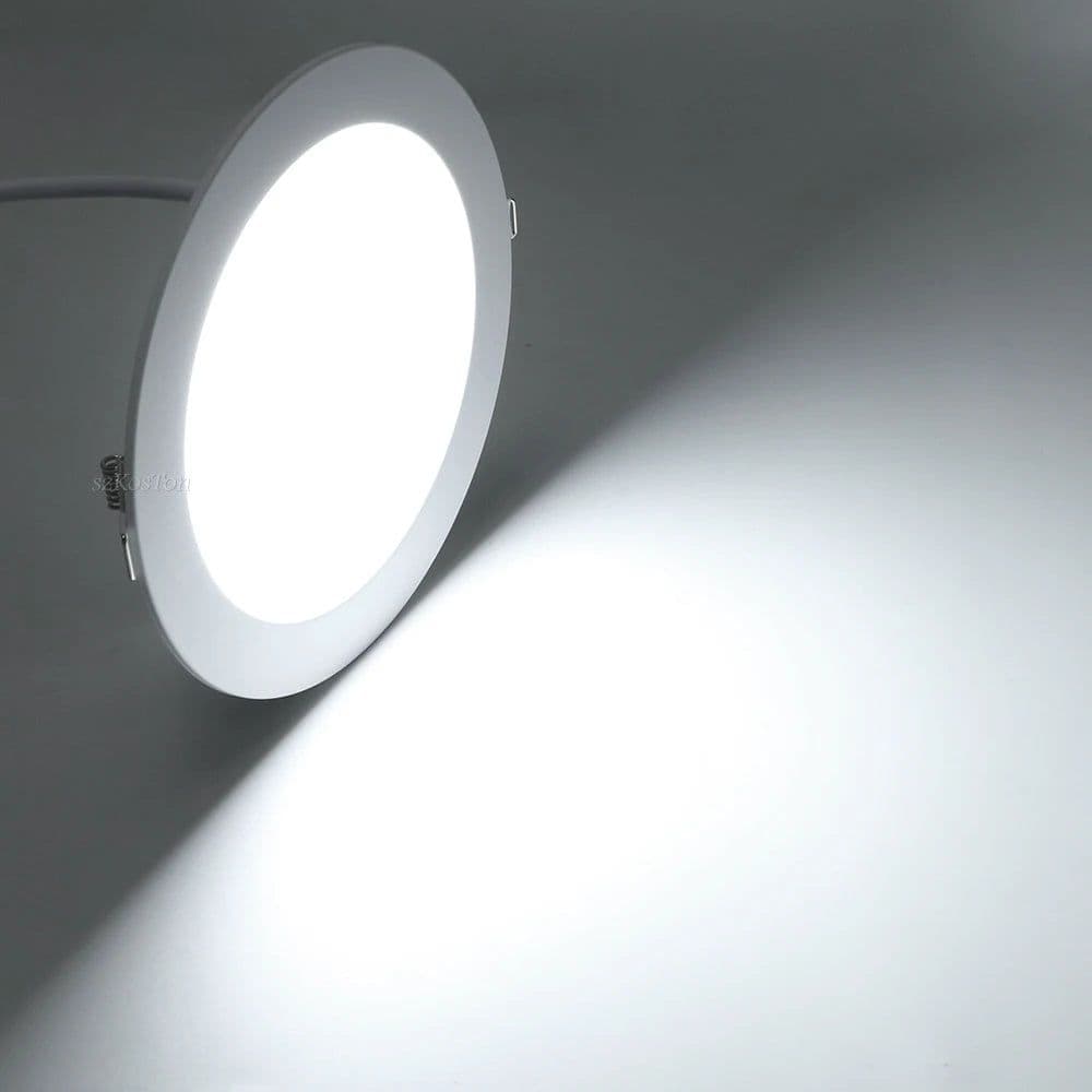 image-LED Downlight Recessed Ceiling Lamp 5W 7W 9W 12W 20W AC220V Cold White LED Spotlight for Living Room Corridor Bathroom Kitchen