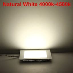 image-25W Square LED Panel Light Recessed Kitchen Bathroom Ceiling Lamp AC85-265V LED Downlight Warm White/Cool White Free shipping