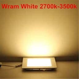 image-25W Square LED Panel Light Recessed Kitchen Bathroom Ceiling Lamp AC85-265V LED Downlight Warm White/Cool White Free shipping