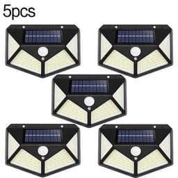 image-100 LED Solar Wall Lights Outdoor Solar Lamp Waterproof Motion Sensor Solar Powered Sunlight Street Light for Garden Decoration