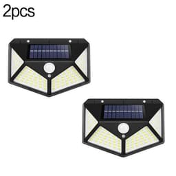 image-100 LED Solar Wall Lights Outdoor Solar Lamp Waterproof Motion Sensor Solar Powered Sunlight Street Light for Garden Decoration
